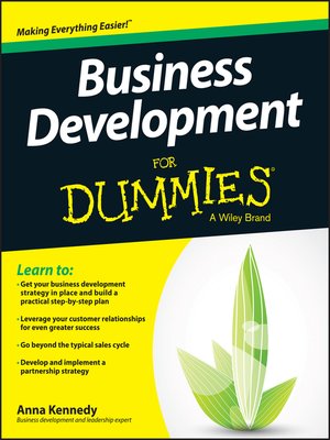 cover image of Business Development For Dummies